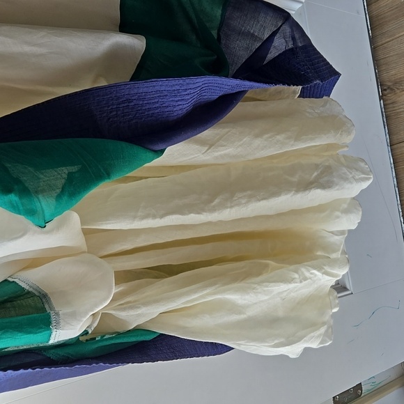 Biba by Rohit Bal Indian Anarkali Maxi Dress with Scarf - Picture 10 of 12